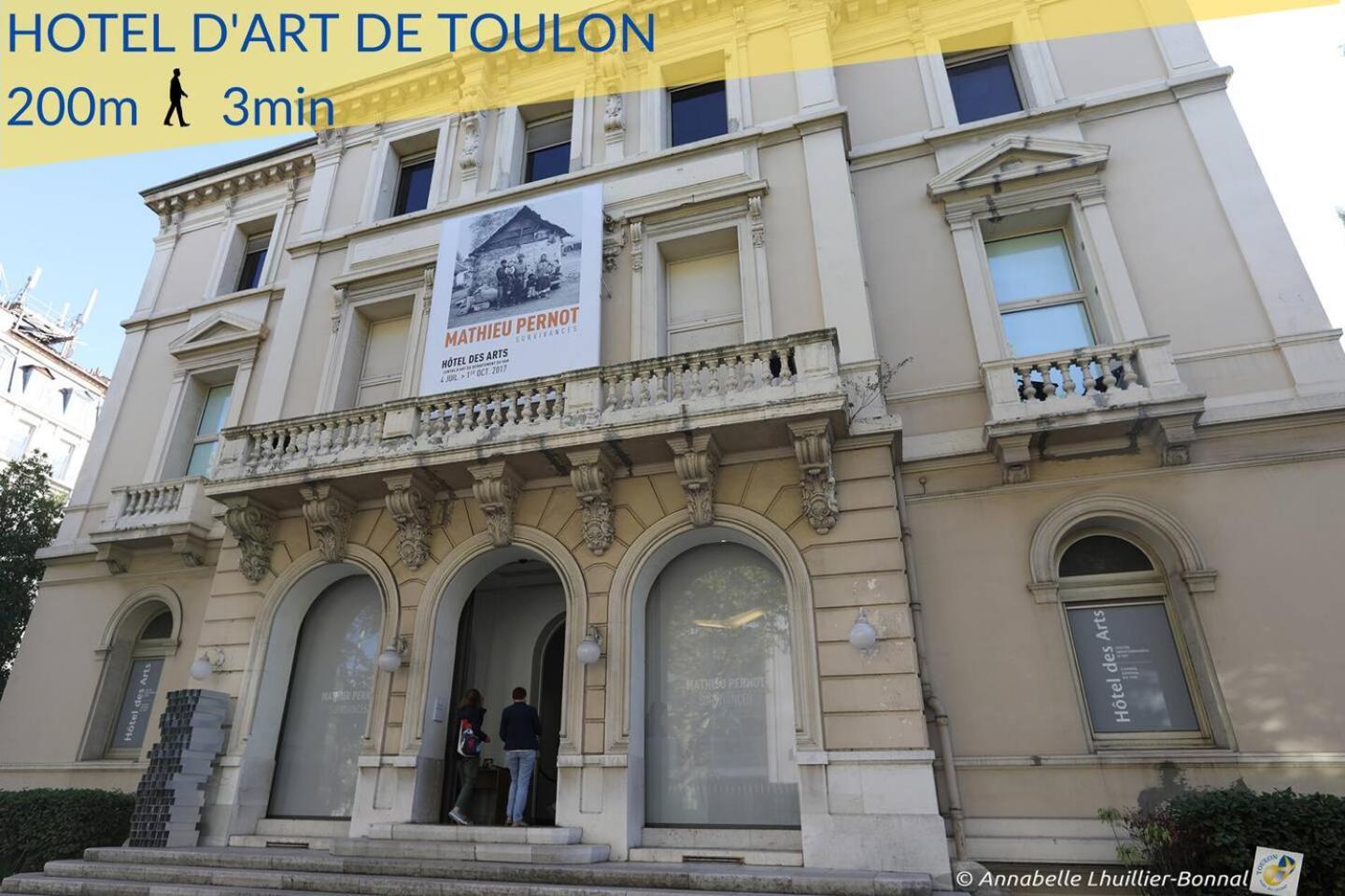 #3 Toulon Centre, Balcon, Lumineux, Stationnement Facile, Tout Confort מראה חיצוני תמונה